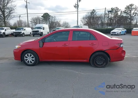 2013 Toyota Corolla L from USA, damaged, VIN 5YFBU4EE2DP191487